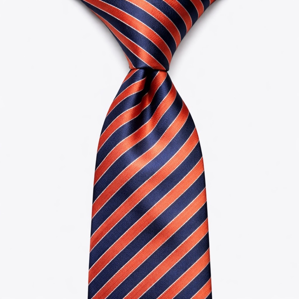 Tommy Hilfiger Silk Striped Tie Classic Prep Officecore